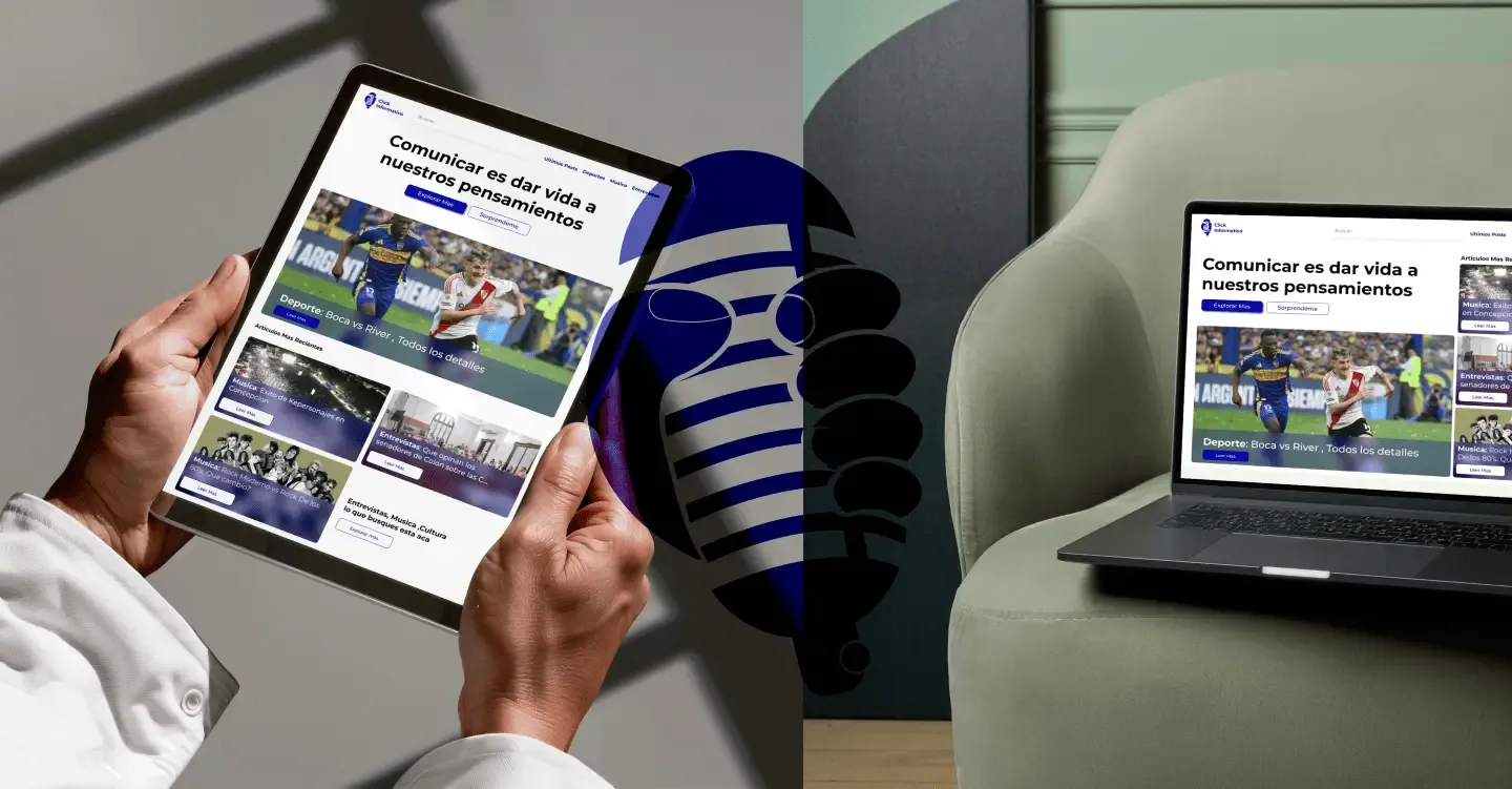 Portada de Click Informativo, la voz de la sociedad.